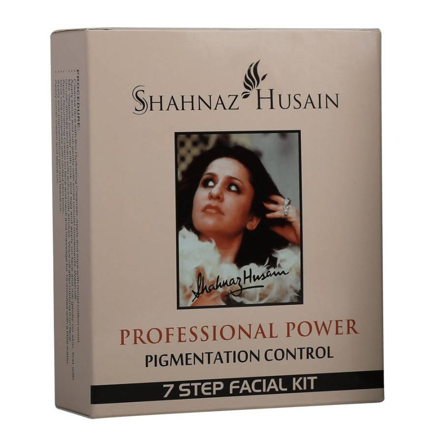 Shahnaz Husain Professional Power Pigmentation Control 7 Step Facial Kit | Grocsy