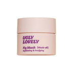The Face Shop Vegan Ugly Lovely Fig Wash Off Mask with Peptides - Korean Exfoliating Scrub for Pores | Grocsy