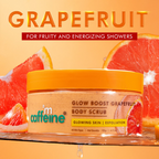 mCaffeine Glow Boost Grapefruit Body Scrub | Grocsy