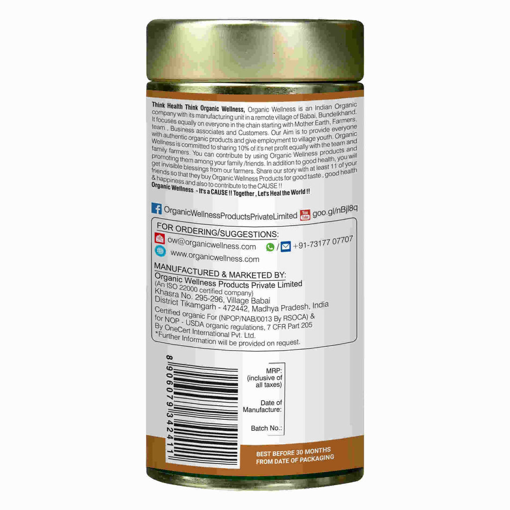 Organic Wellness Licorice Tea Tin Pack | Grocsy