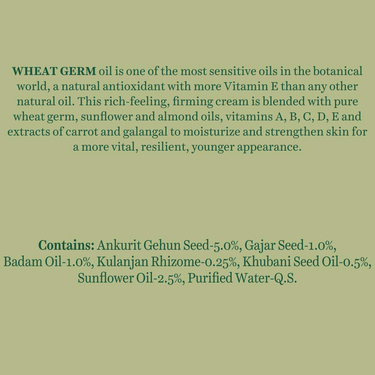 Biotique Firming Face & Body Cream - Bio Wheat Germ | Grocsy