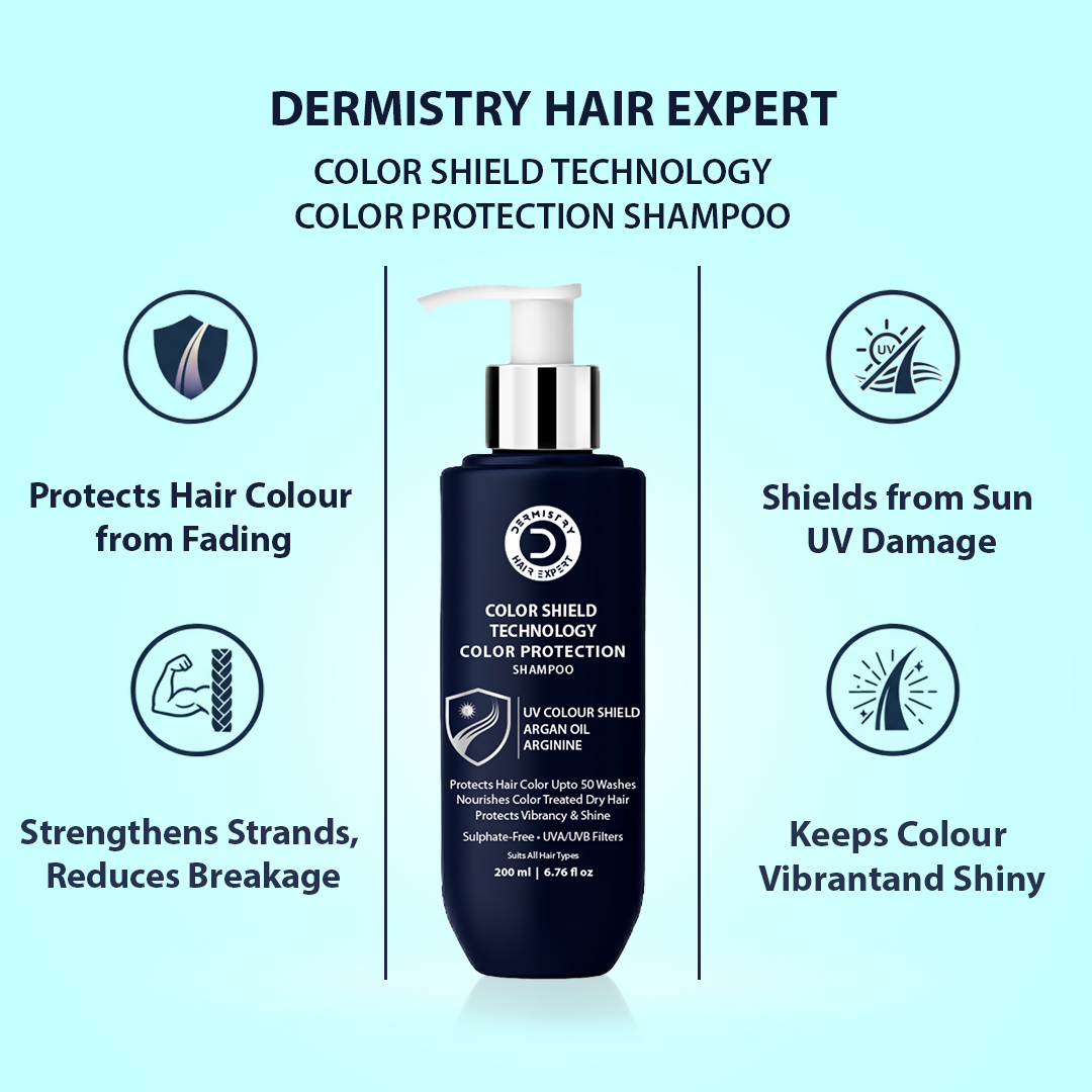 Dermistry Color Shield Technology Sulphate Free Shampoo & Mask | Grocsy