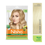 Nisha Creme Hair Color for Women - Ultra Blonde | Grocsy