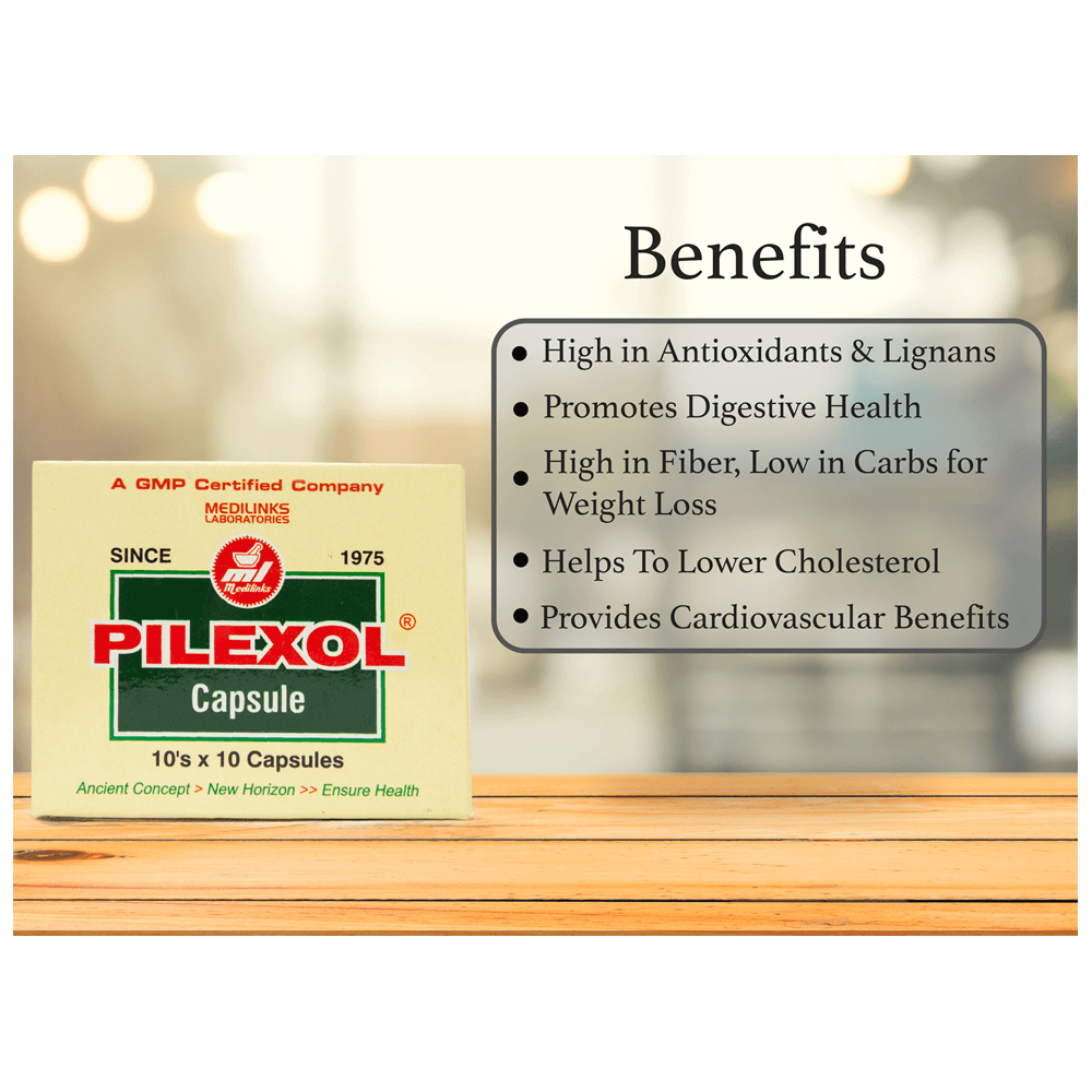 Medilinks Pilexol Capsules | Grocsy