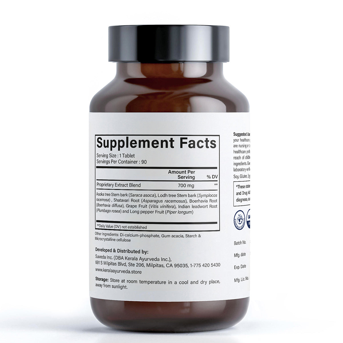 Kerala Ayurveda USA Menovin Tablets | Grocsy
