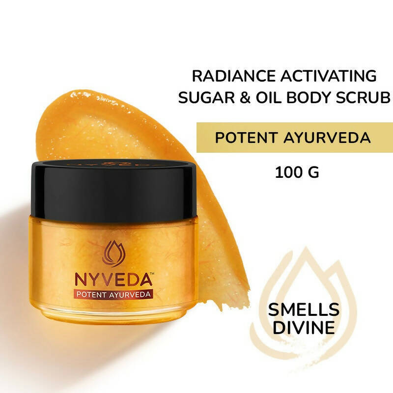 Nyveda Boost My Glow Radiance Activating Sugar Scrub | Grocsy