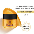 Nyveda Boost My Glow Radiance Activating Sugar Scrub | Grocsy