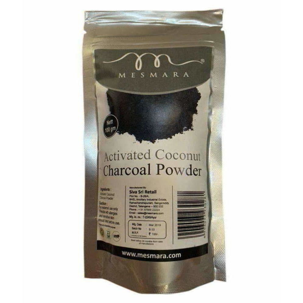 Mesmara Activated Coconut Charcoal Powder 100 gms | Grocsy