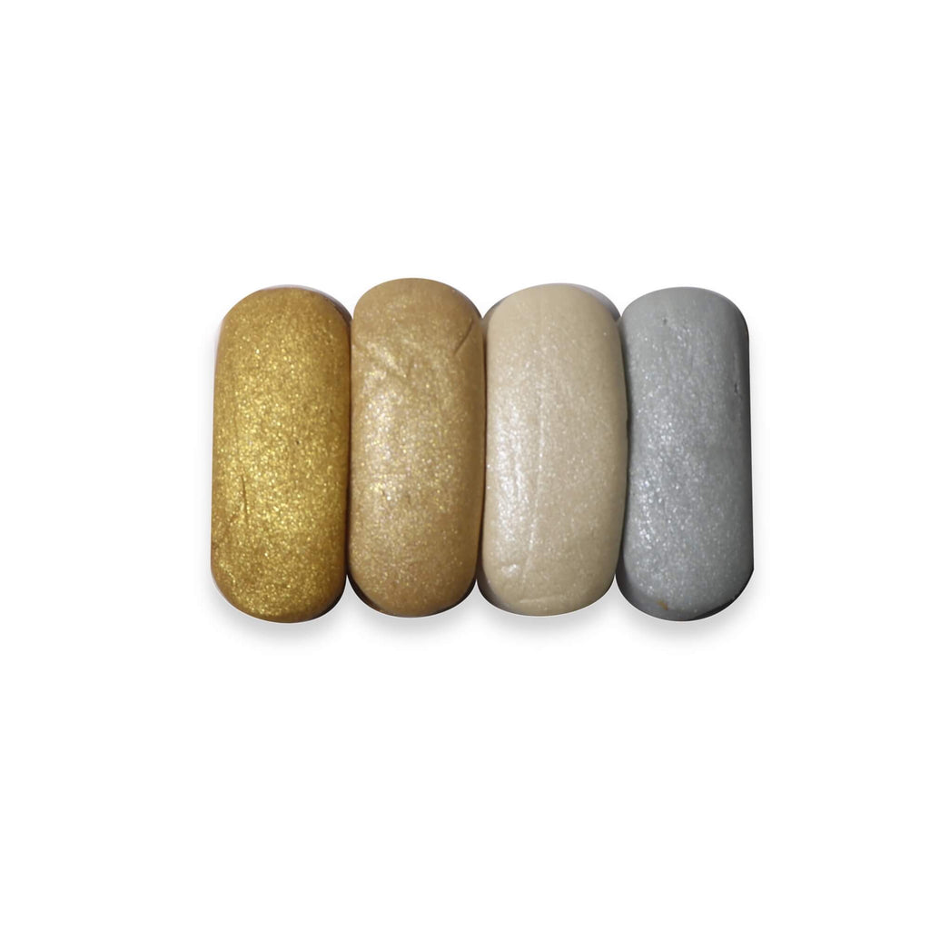 Confect Metallic Sugar Paste Multipack 4 | Grocsy