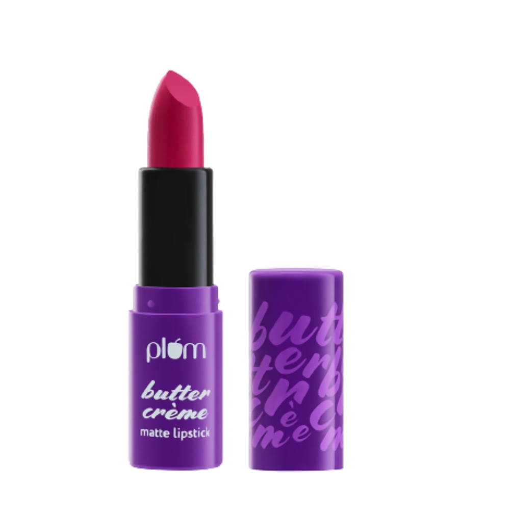 Plum Butter Crème Matte Lipstick Pinkture Perfect - 132 (Magenta Pink) | Grocsy