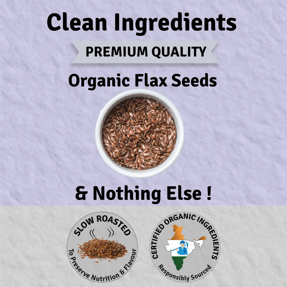 Jus Amazin Roasted Flax Seeds Superfood | Grocsy