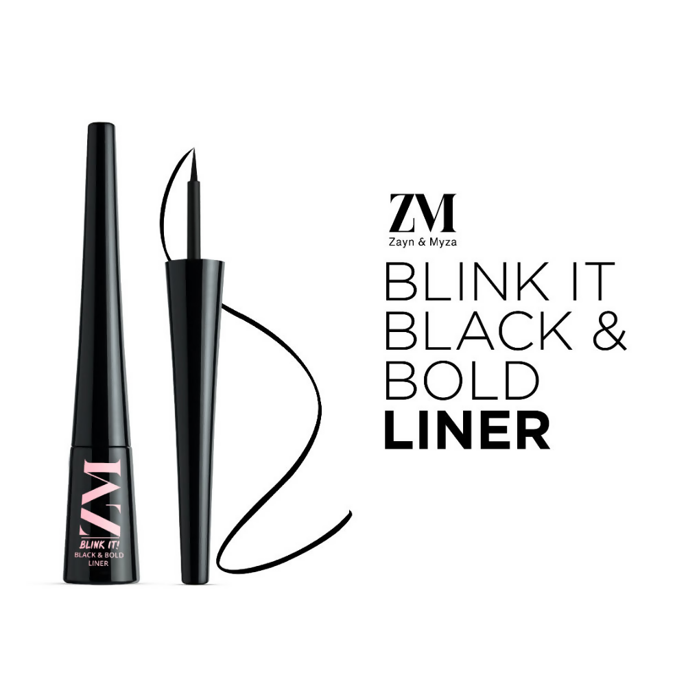 Zayn & Myza Blink It Black & Bold Liquid Eyeliner | Grocsy