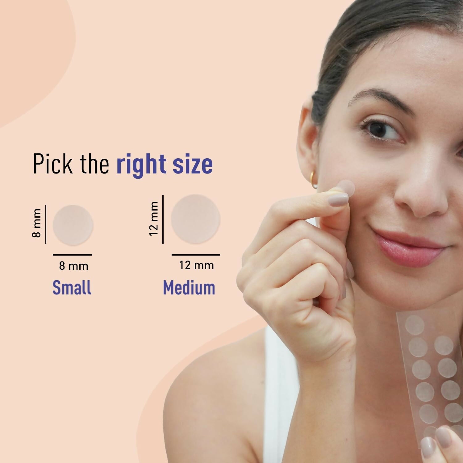 Sirona Anti Acne Pimple Patches For Face with 0.5% Salicylic Acid Invisible Facial Stickers Cover | Grocsy