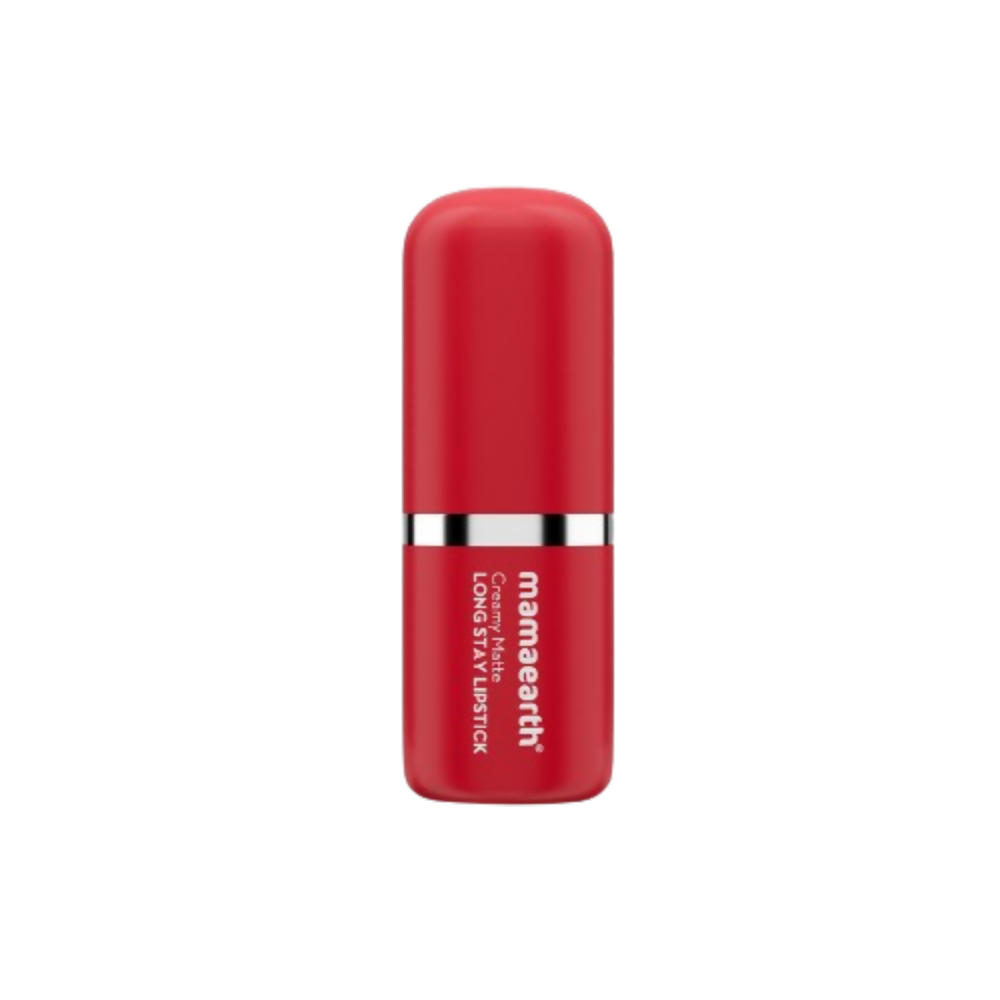 Mamaearth Creamy Matte Long Stay Lipstick - Ruby Crush | Grocsy