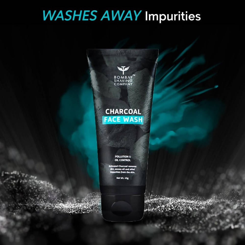 Bombay Shaving Company Charcoal Facial Starter Kit With Super Foods | Grocsy