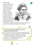 Dreamland Publications Marie Curie Icons of Inspiration Illustrated Biography For Kids | Grocsy