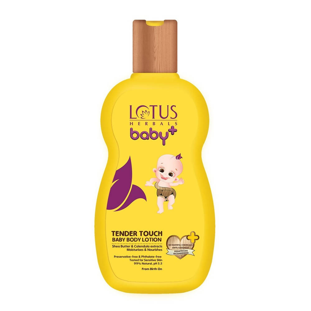 Lotus Herbals Baby+ Tender Touch Baby Body Lotion | Grocsy