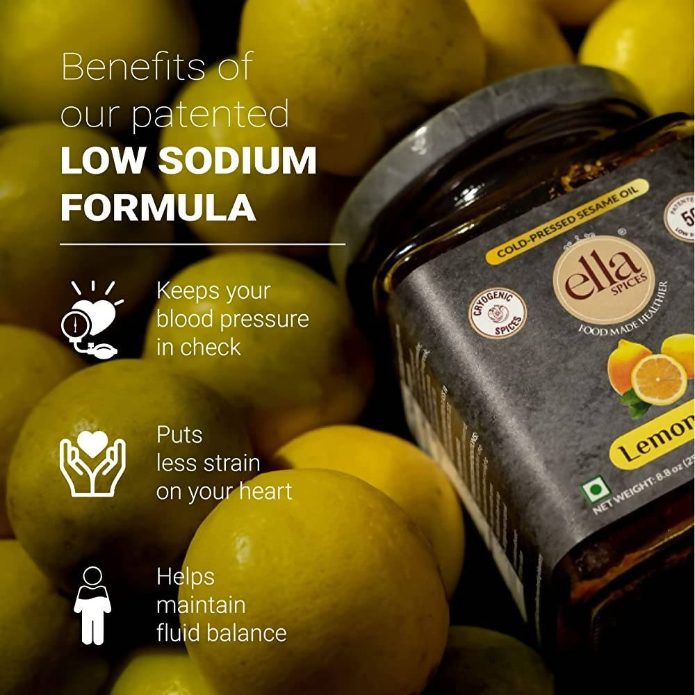 Ella Foods Lemon Pickle | Grocsy