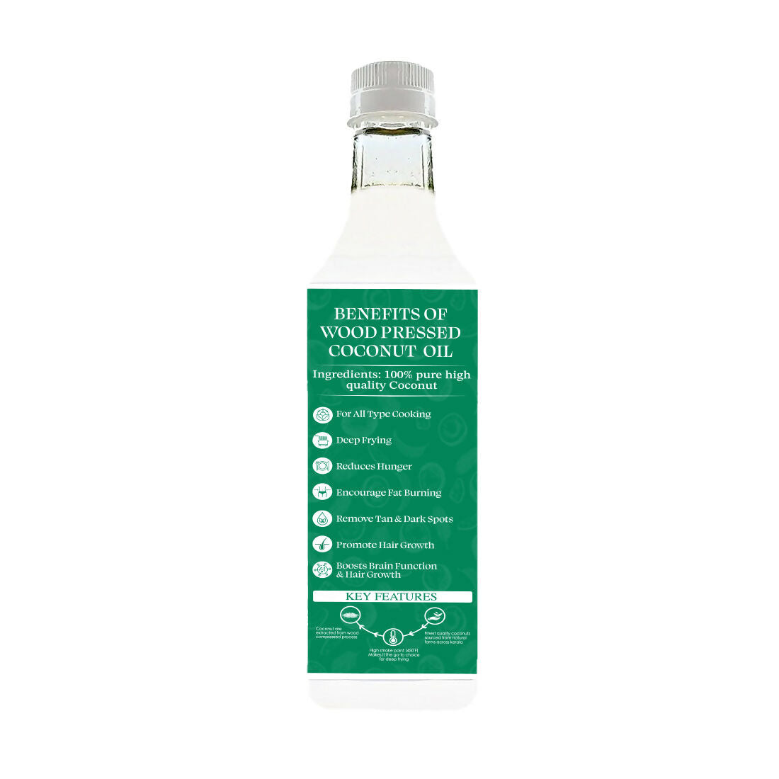 Dorjee Wellness Wood Pressed Coconut Oil | Grocsy