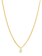 Minimalist Kundan Gold Necklace - Ruby Raang | Grocsy