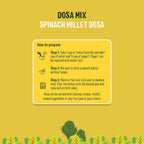 Timios Organic Millet Spinach Dosa Mix | Grocsy
