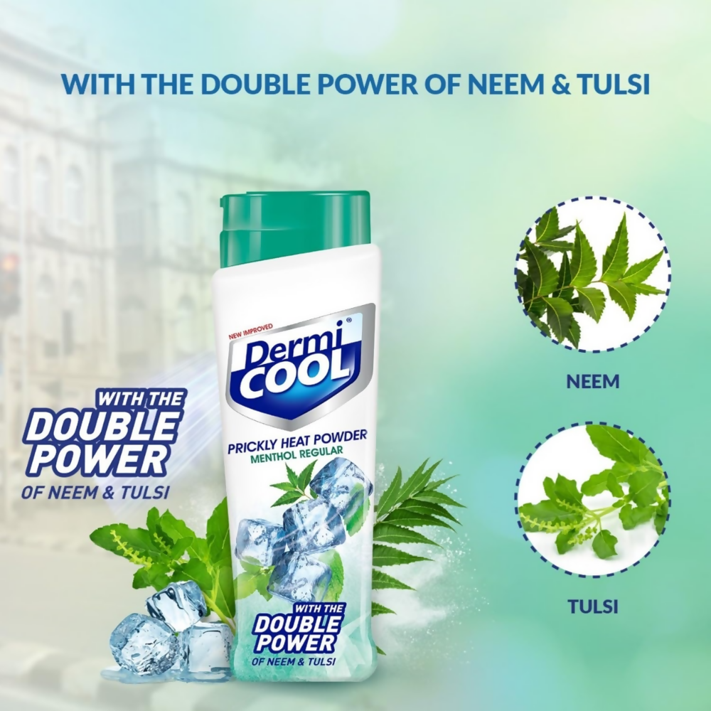 Dermicool Menthol Regular Prickly Heat Powder | Grocsy