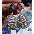 MS Fashion India Silver Jhumka Earrings For Women | Grocsy