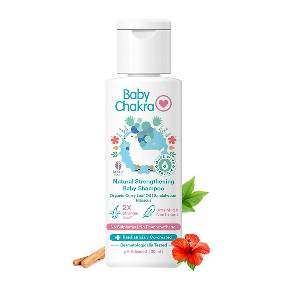 BabyChakra Natural Strengthening Baby Shampoo | Grocsy