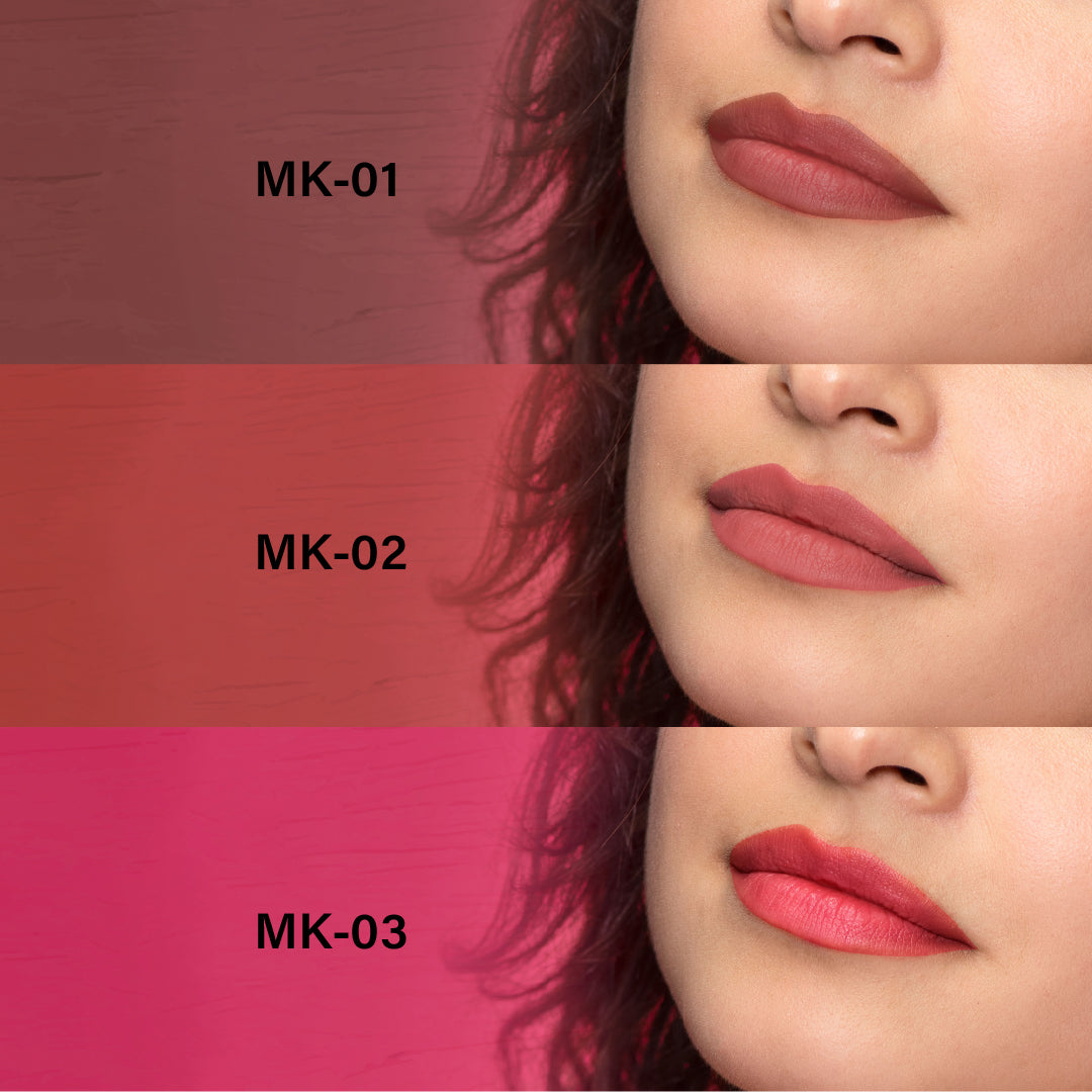 Baked Beauty Lipstick Crayon Set (Pack Of 3) - My Crayon Midnight Kiss | Grocsy