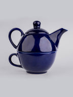 Simply Soho Midnight Pour Tea Set for One | Grocsy