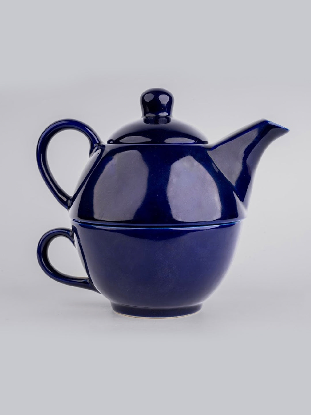 Simply Soho Midnight Pour Tea Set for One | Grocsy