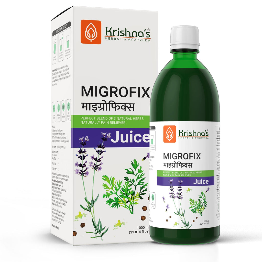 Krishna'S Herbal & Ayurveda Migrofix Juice | Grocsy