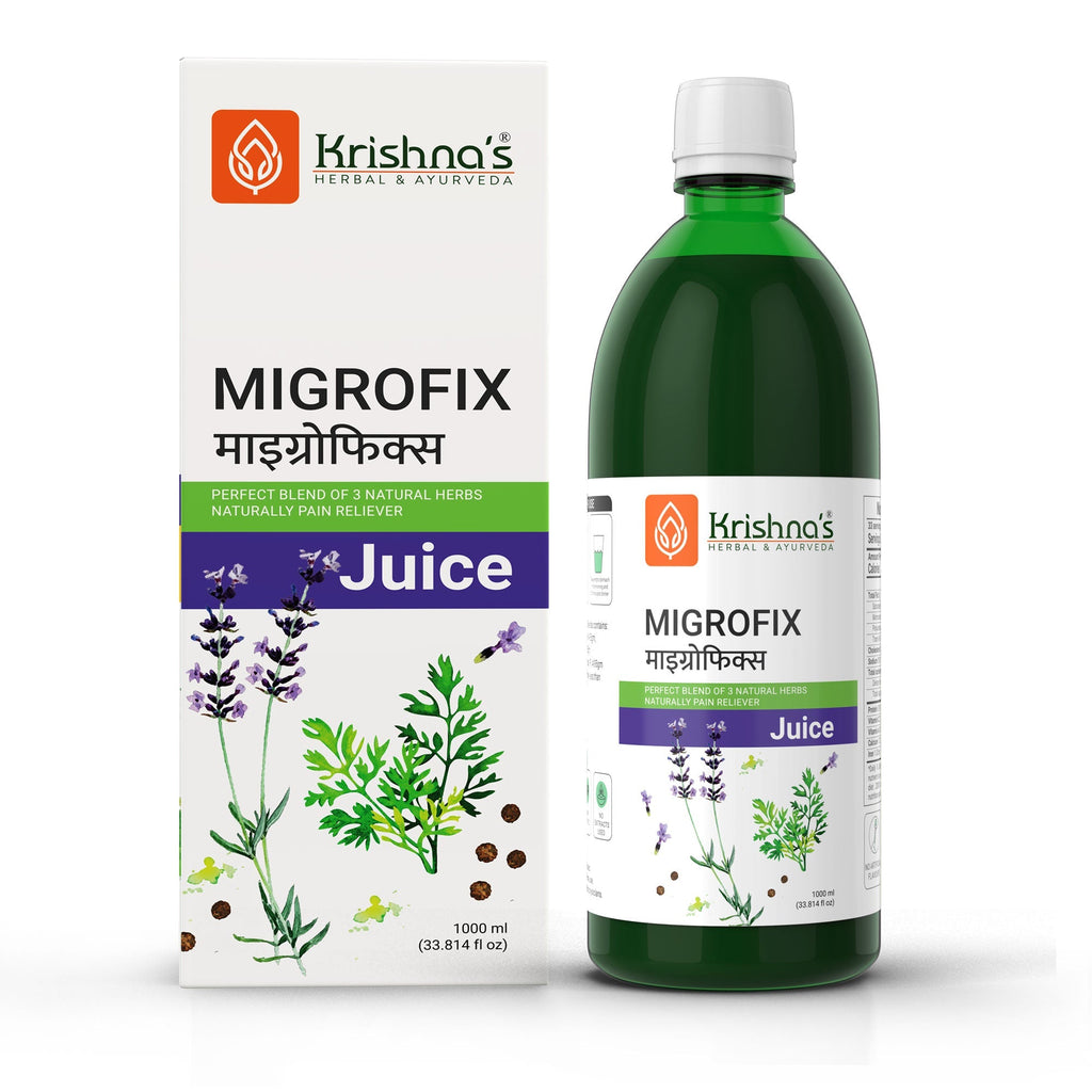 Krishna'S Herbal & Ayurveda Migrofix Juice | Grocsy