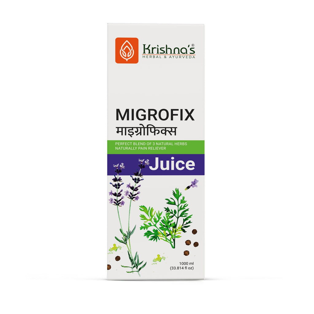 Krishna'S Herbal & Ayurveda Migrofix Juice | Grocsy