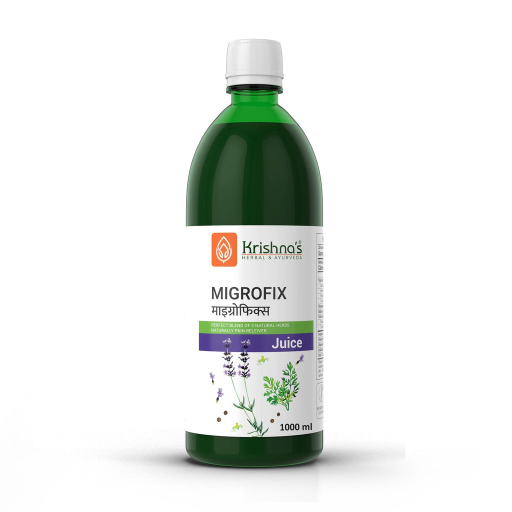Krishna'S Herbal & Ayurveda Migrofix Juice | Grocsy