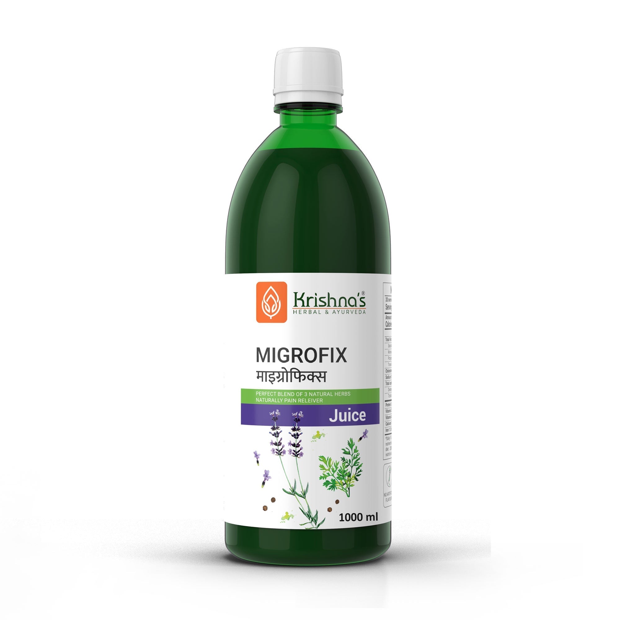 Krishna'S Herbal & Ayurveda Migrofix Juice | Grocsy