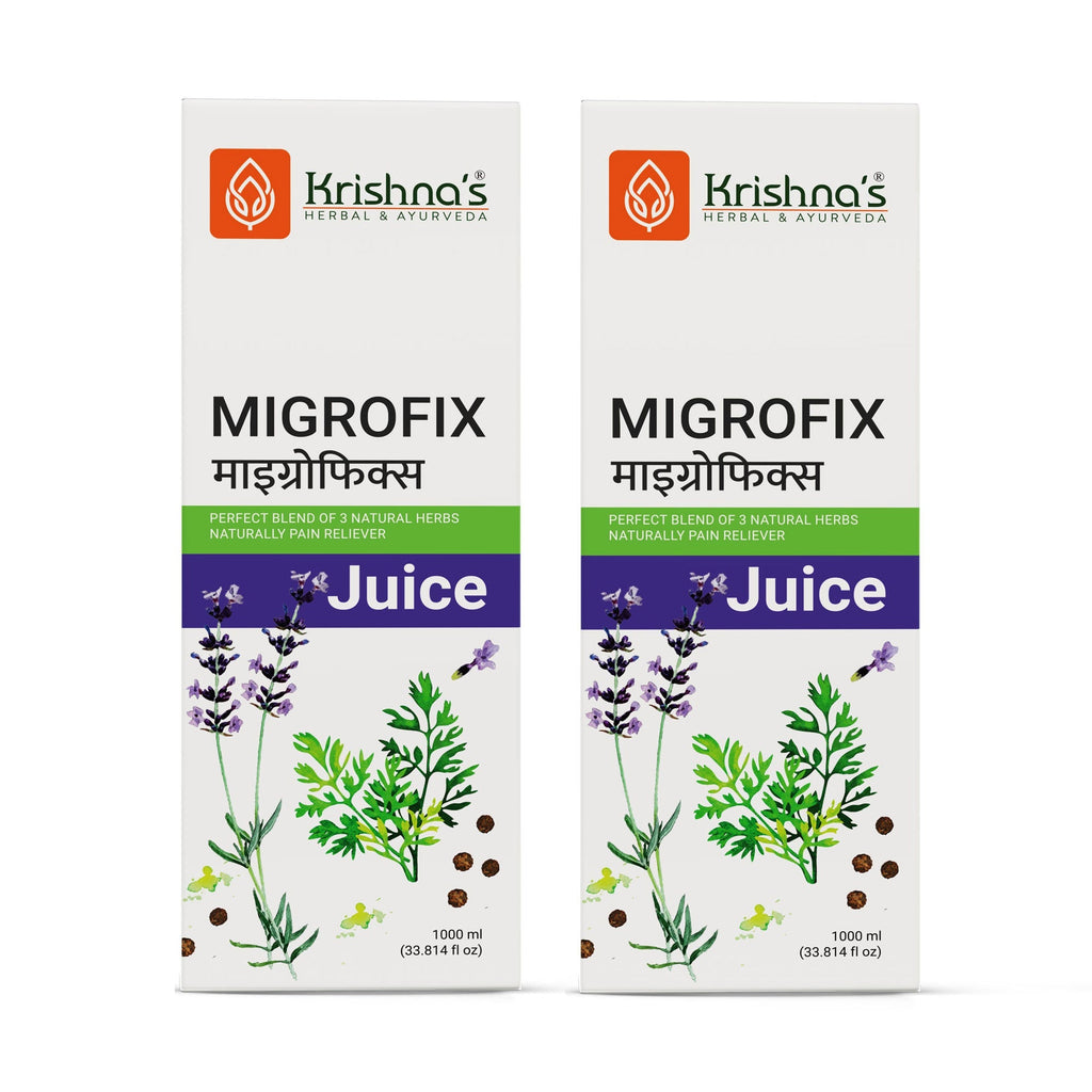 Krishna'S Herbal & Ayurveda Migrofix Juice | Grocsy