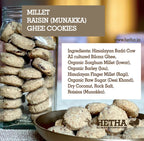Hetha Millet Raisin (Munakka) Cookies with Ghee | Grocsy