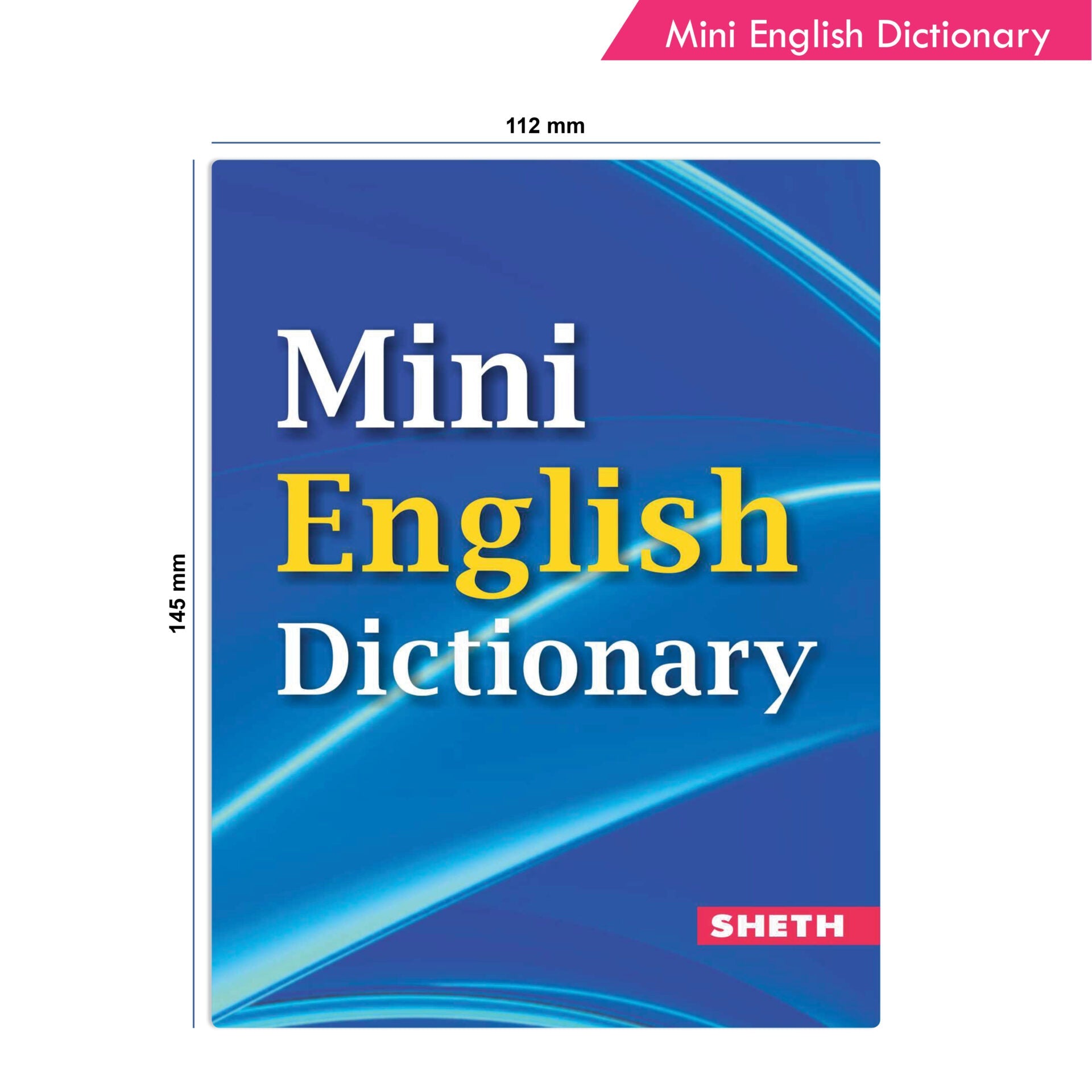 Mini English Dictionary, Pocket Dictionary Age 12+ Years | Grocsy