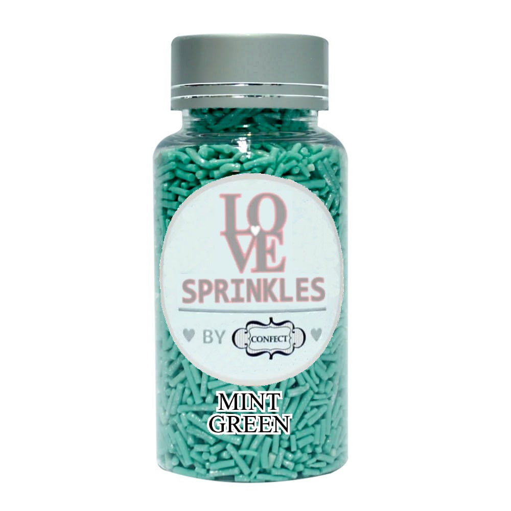 Confect Mint Green Vermicelli Sprinkles | Grocsy
