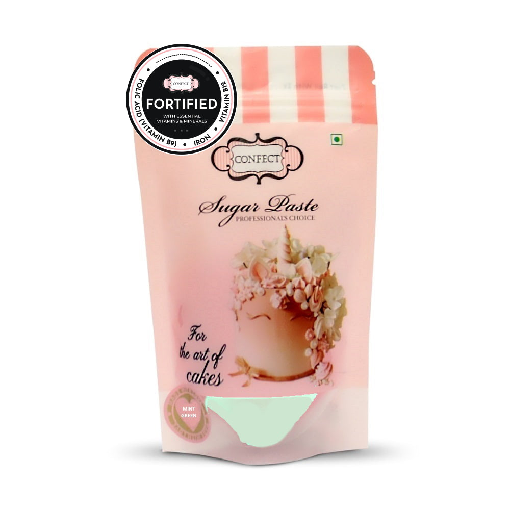 Confect Mint Green Fondant | Edible Nutritional Sugarpaste | Grocsy