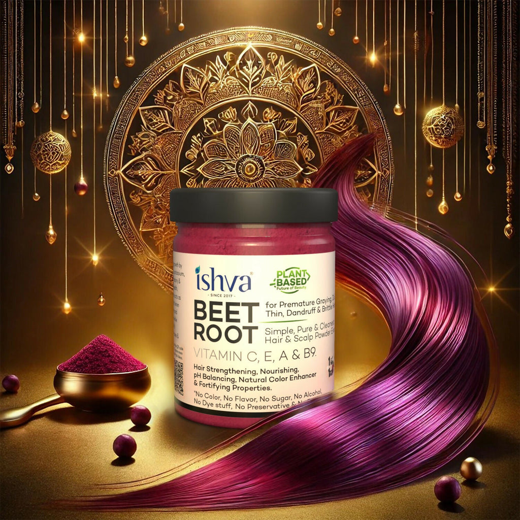 Ishva Beetroot powder For Hair | Grocsy