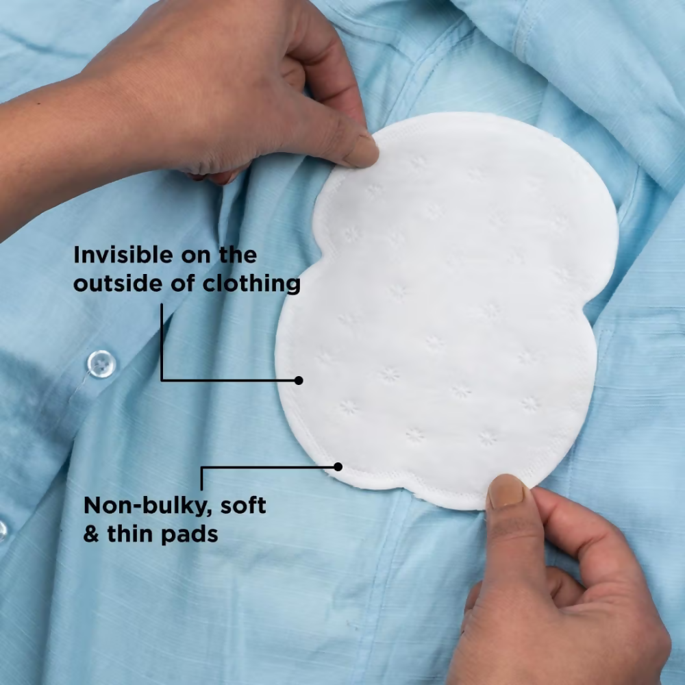 Bronson Professional Underarm Sweat Pads Disposable Prevent Stains & Absorb Sweat | Grocsy