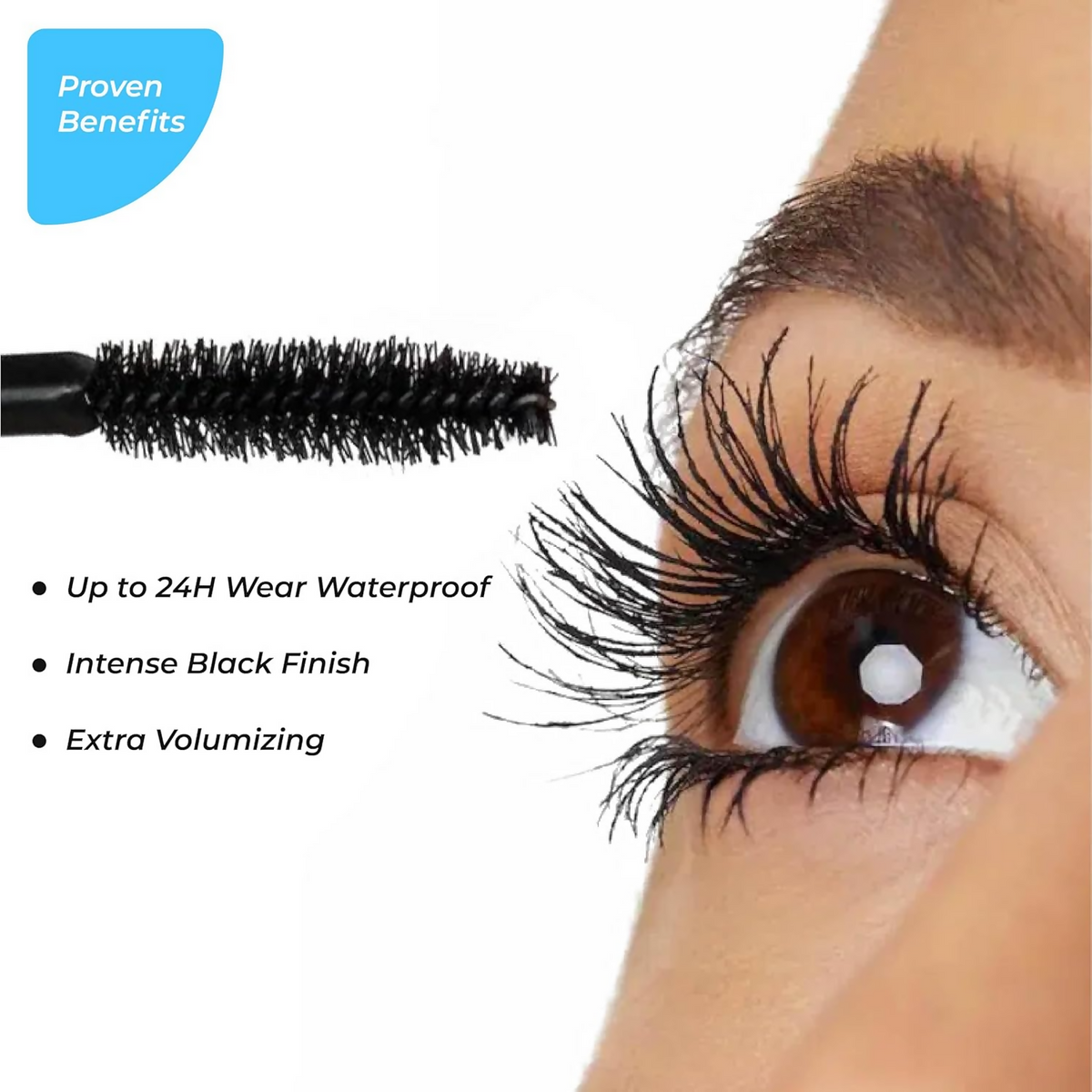 SOKU Lush Laminate Volume Intense Jet Black Mascara Volumizing | Grocsy