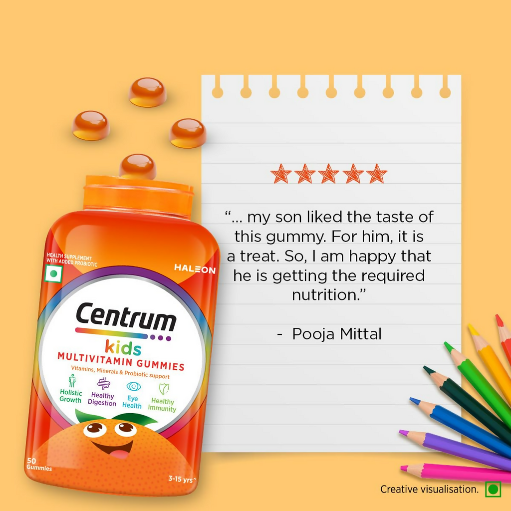 Centrum Kids- Multivitamin Gummies For Kids | Grocsy