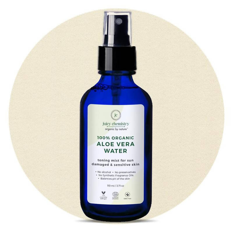 Juicy Chemistry Aloe Vera Water Toner for Sensitive Skin | Grocsy
