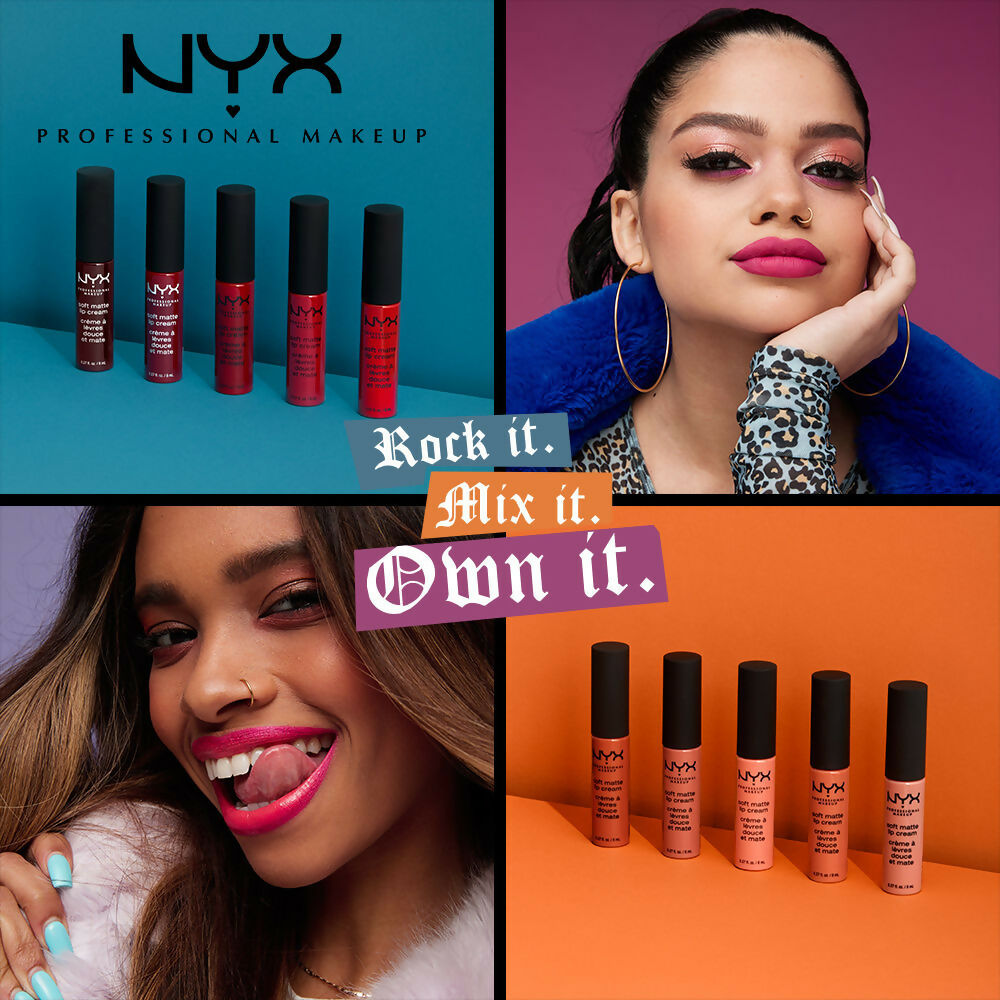 NYX Professional Makeup Soft Matte Lip Cream - Budapest | Grocsy