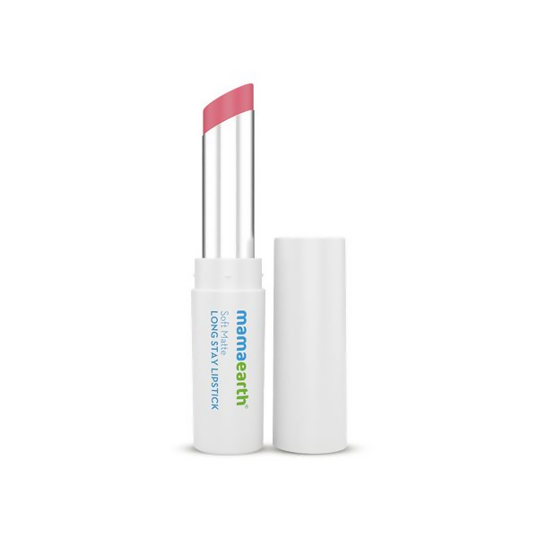 Mamaearth Soft Matte Long Stay Lipstick - Berry Nude | Grocsy