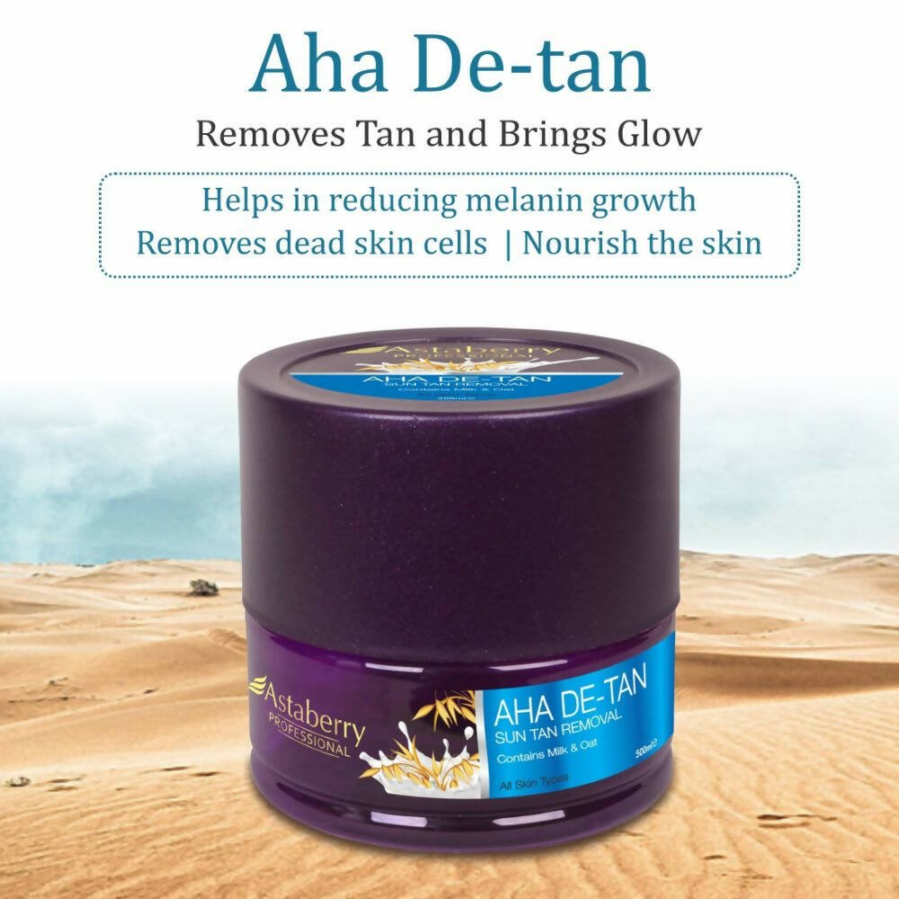 Astaberry Professional AHA De-Tan Face Mask | Grocsy