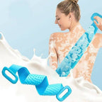 Favon Silicon Soft Cleaning Body Bath Belt Scrubber for Cleansing and Dead Skin Removal | Grocsy